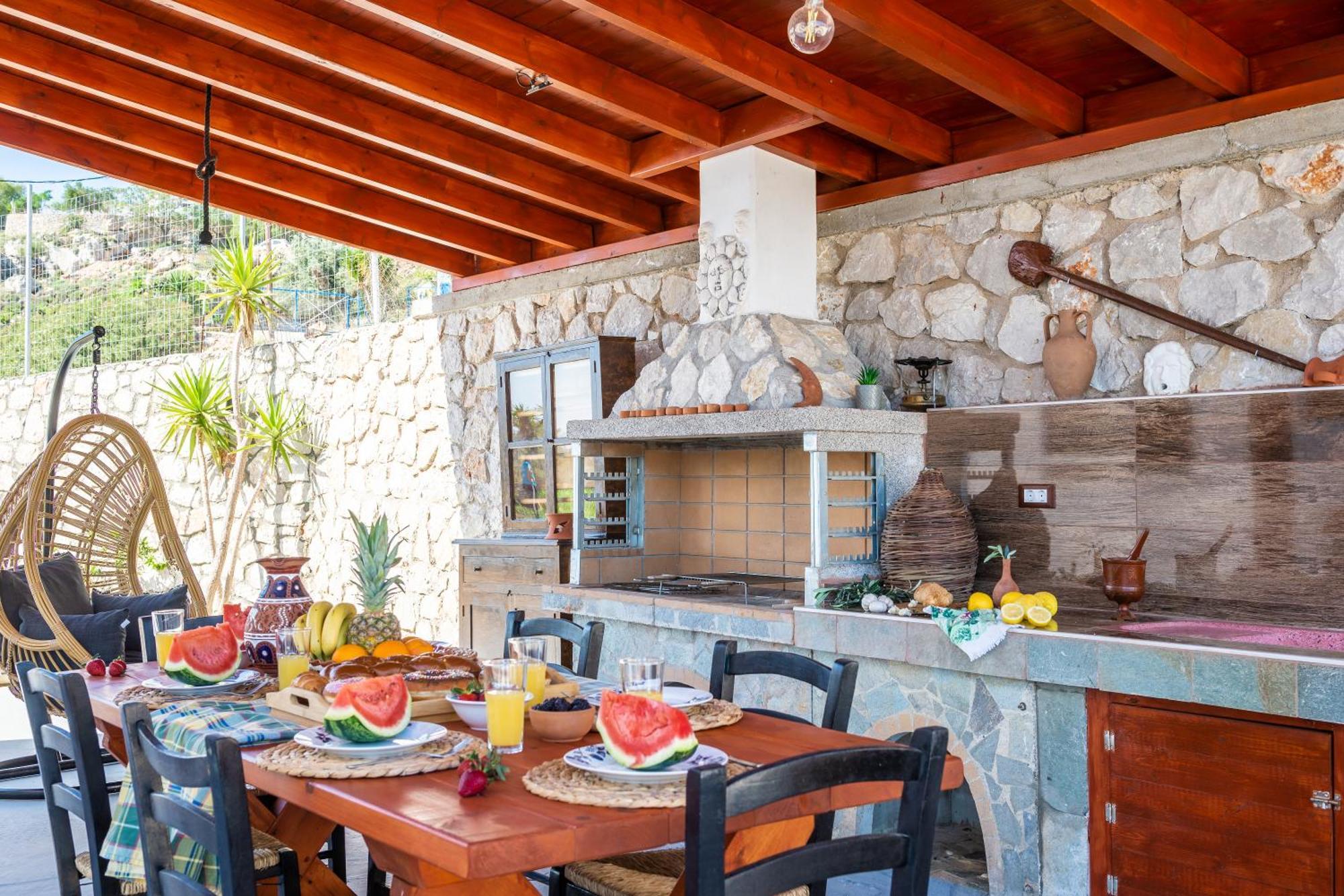 Blue Bay Villas , Ground Floor Archangelos  Exterior foto