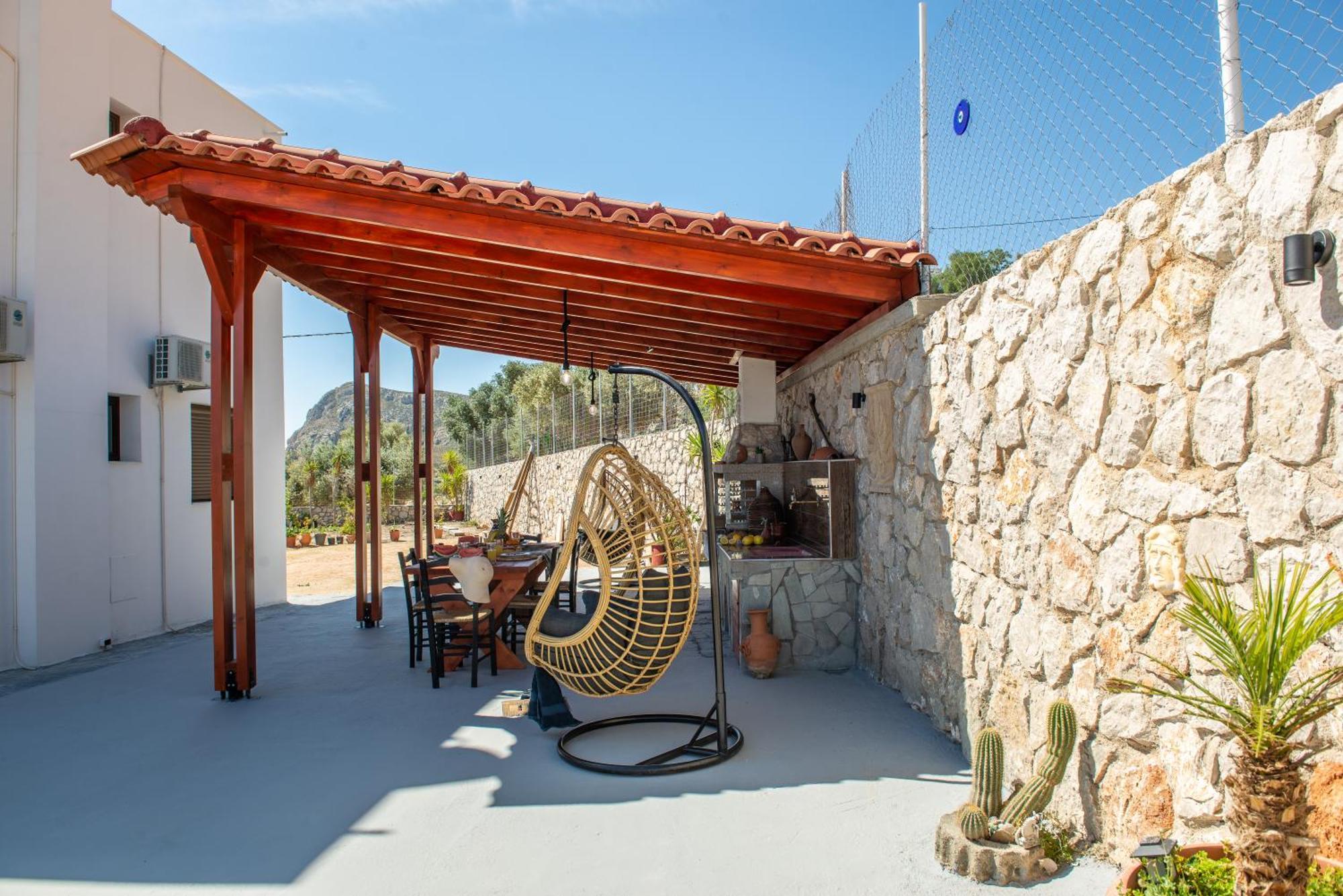Blue Bay Villas , Ground Floor Archangelos  Exterior foto